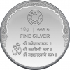 10 gram Lakshmi Ganesh Saraswati 999 silver coin by MMTC-PAMP divinera